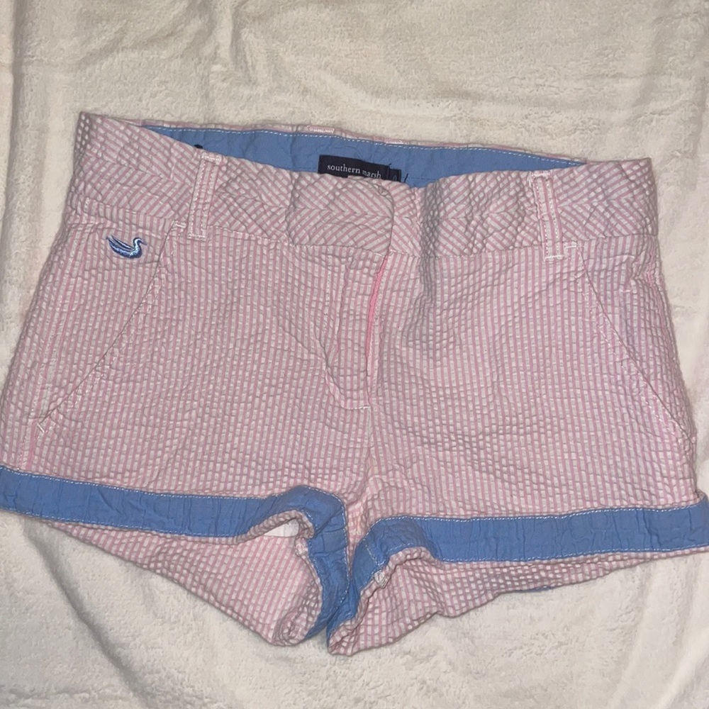 Southern Marsh sear sucker shorts.